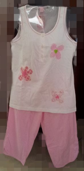 Pijama Algodão com Flores